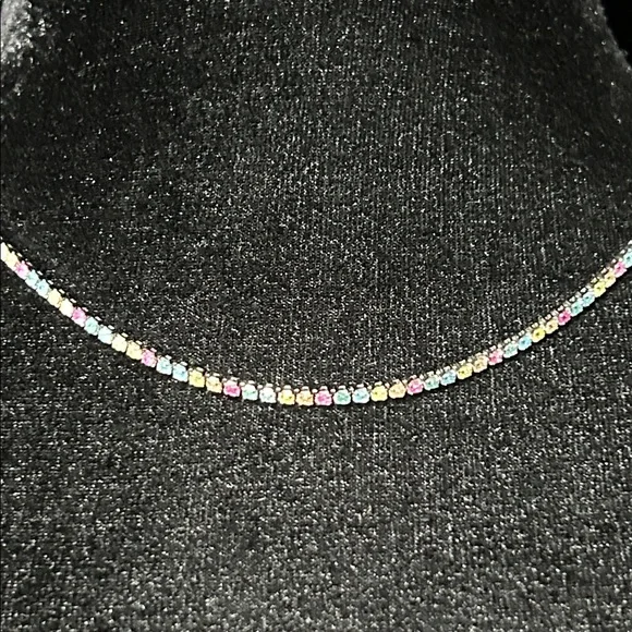 New multicolored necklace - Hypoallergenic Water resistant - Picture 2 of 8
